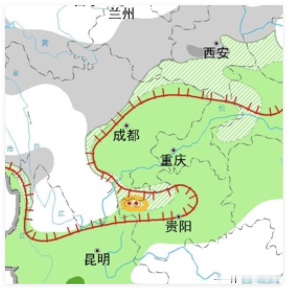 哎！1月3日，全国真正最冷的地方，居然是重庆--四川--贵州--云南交界处……这