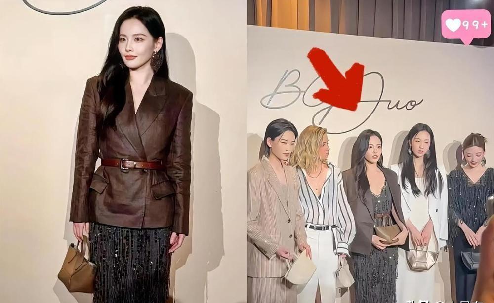 张嘉倪，又上热搜了。近日，张嘉倪因频繁现身各大品牌活动，与好利来等商业巨头同框