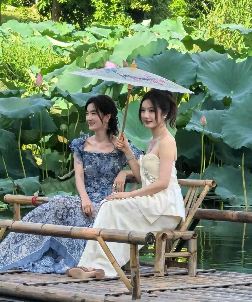 李晟和蔡文静素颜照！蔡文静这颜值这么高！身材这么好呀？