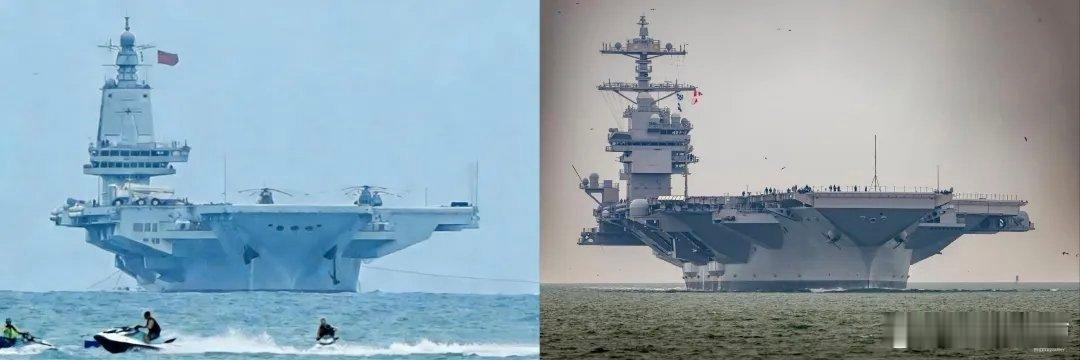 不说舰名，第一感觉，谁先进谁落后？