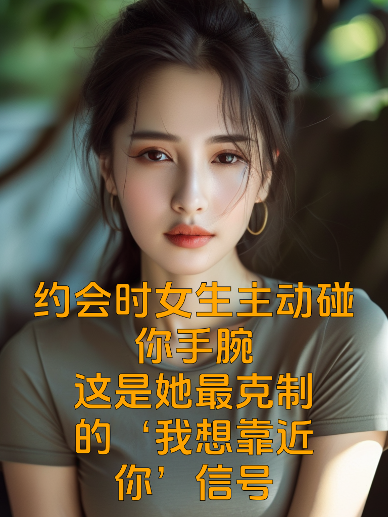 约会时女生主动碰你手腕，这是她最克制的‘我想靠近你’信号