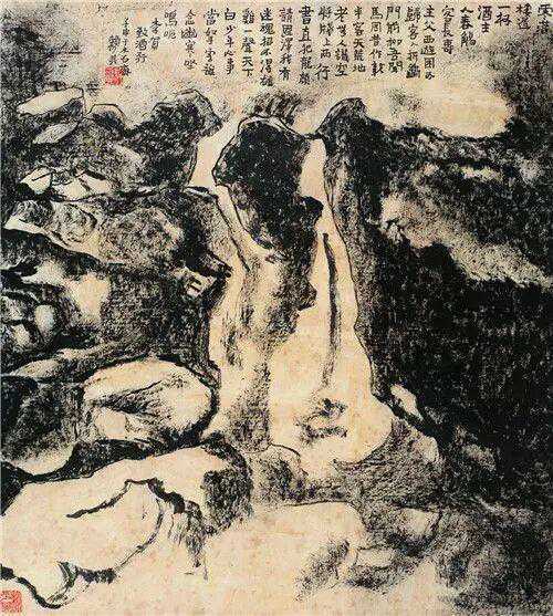 赖少其（1915—2000）生于广东普宁，著名版画家、国画家、书法家、篆刻家、作