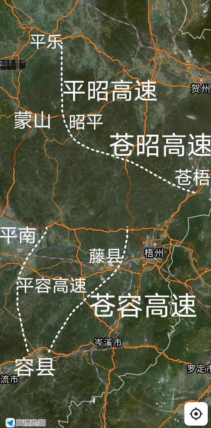 通车倒计时，广西12月26日预计3条高速同时通车，第一为梧州苍梧至玉林容县的苍容