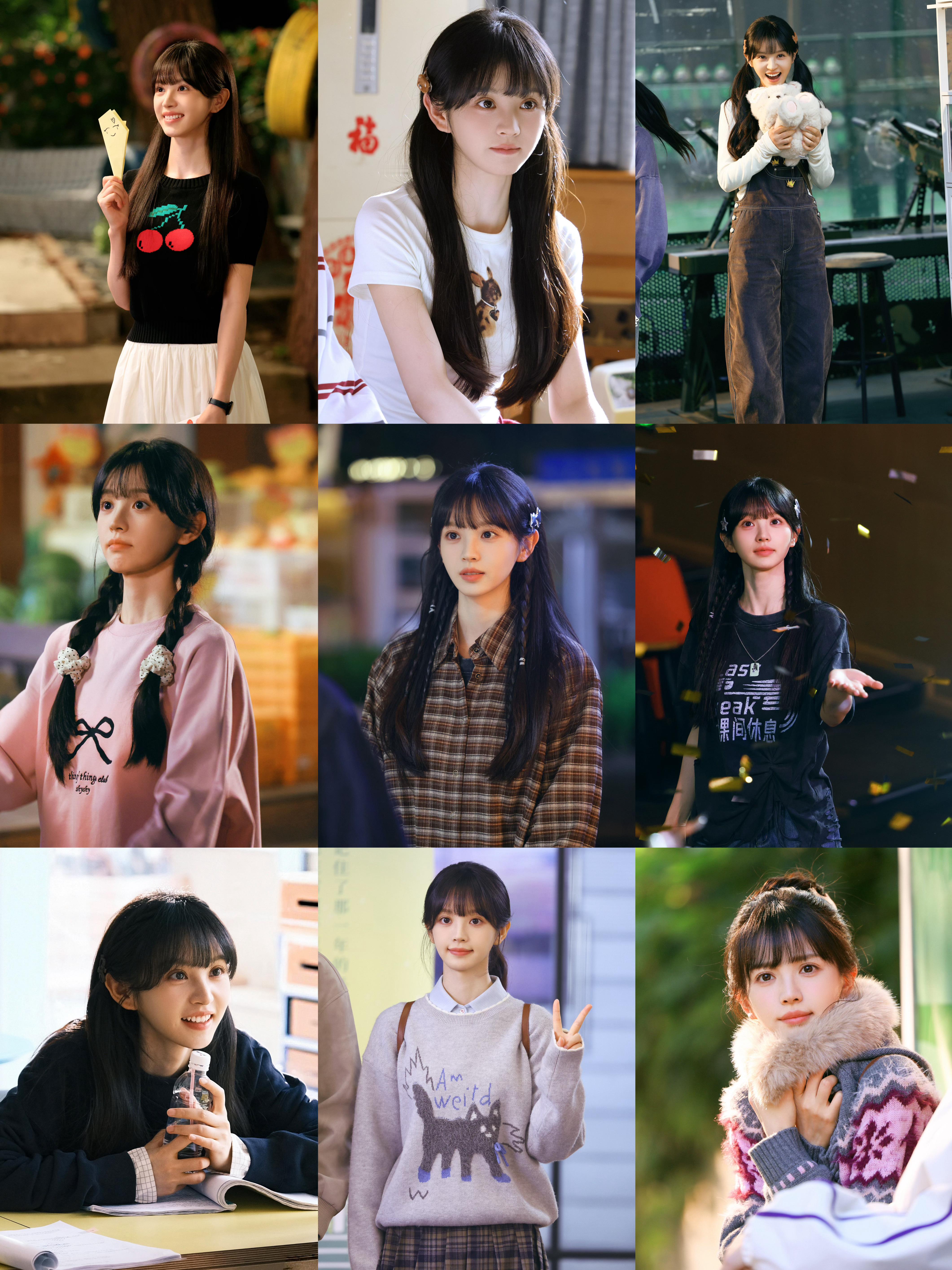 林知夏造型存档应该是有85套衣服现代剧真的非常多非常多#天才女友##田曦薇林知夏#​