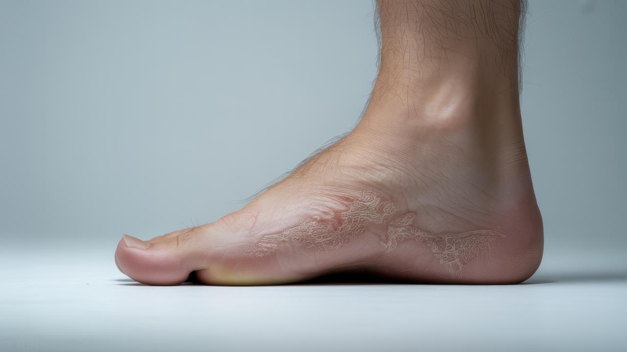 梅毒脚的典型表现！多数人却以为是得了脚气，耽误了病情有的人脚上起了小疹子，就