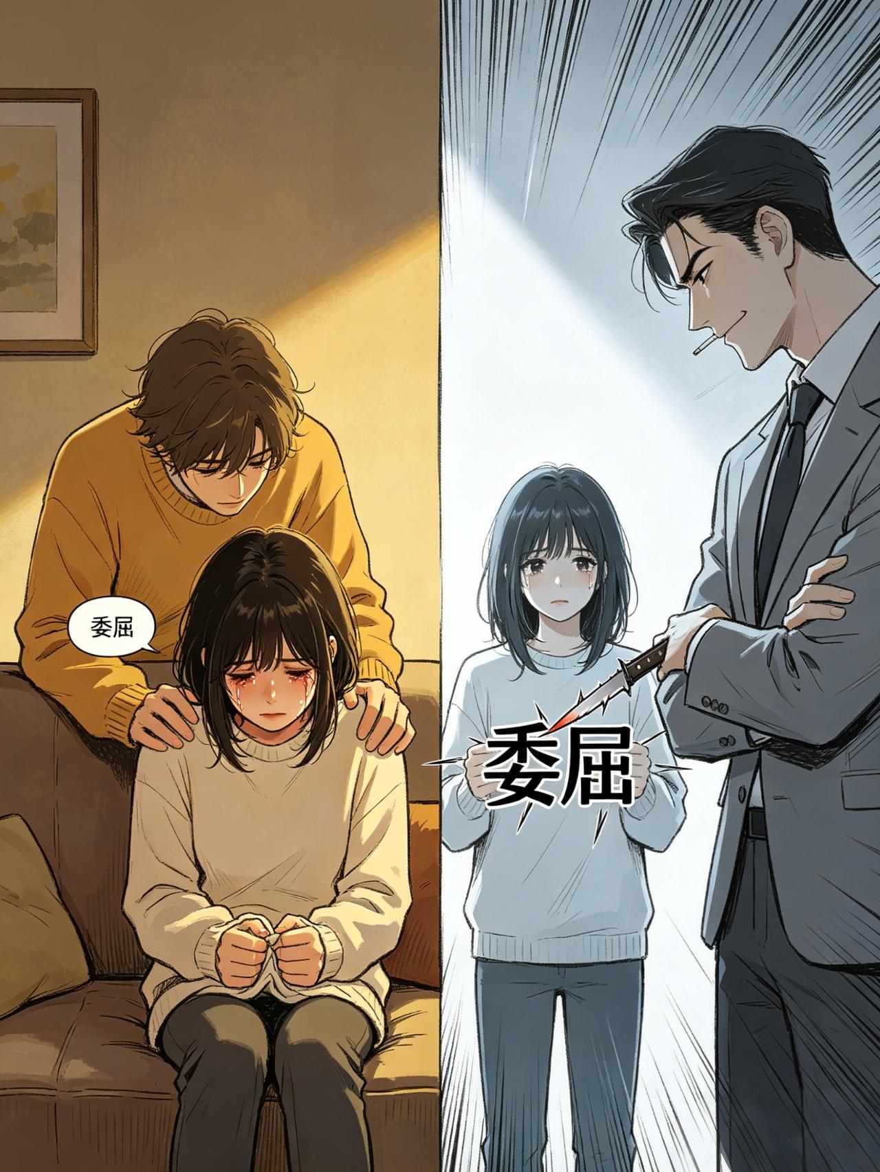 委屈这东西，很奢侈。讲给爱你的人听，是倾诉，是被心疼，是有人懂你的万般不易