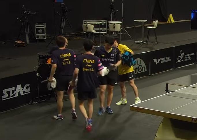 陈俊松太牛了！带着徐瑛彬还能零封安宰贤/林钟勋第一局安宰贤/林钟勋明显状态