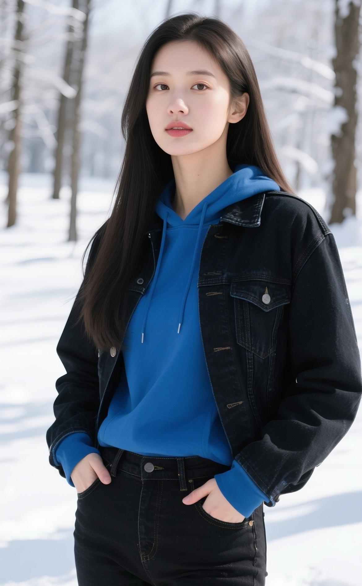 我喜欢北方的冬天，那是因为雪的原因…最近总是在看北方那些冬天的生活。我都好向往