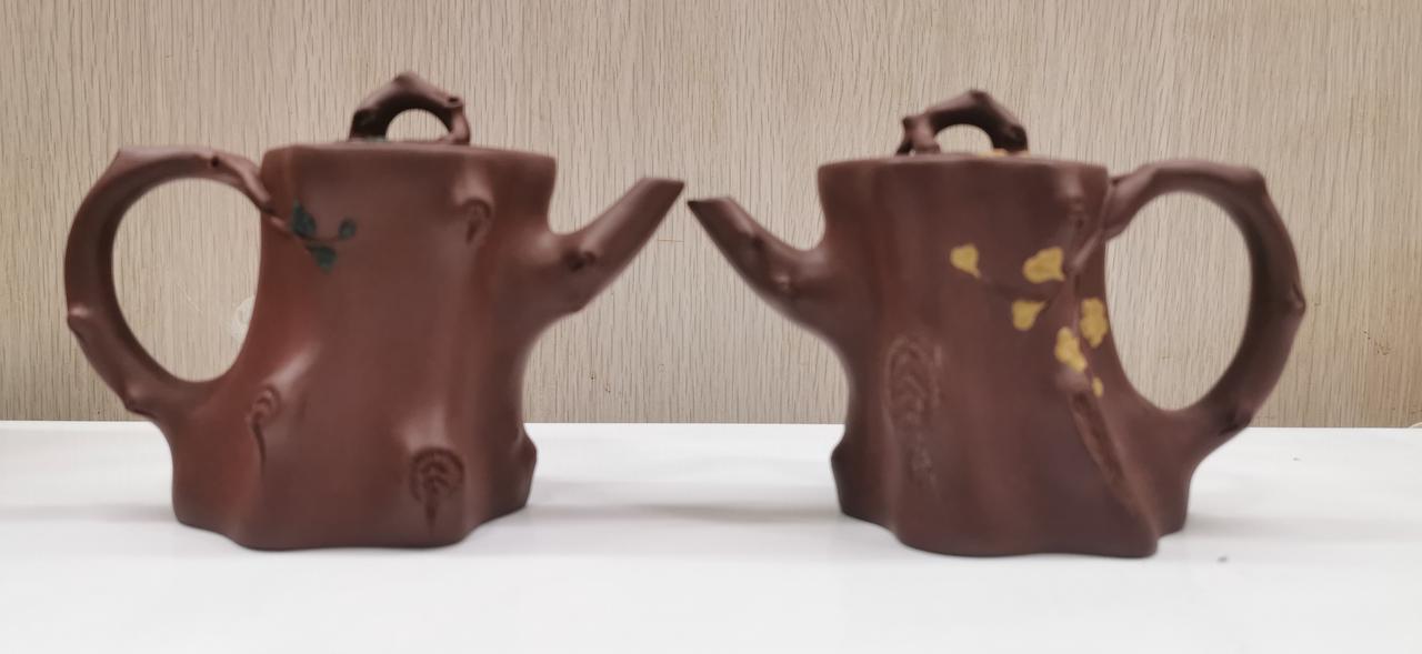 中国宜兴早期精品紫砂茶壶一对（网孔、约185cc）这个紫砂壶怎么样茶器之美紫砂