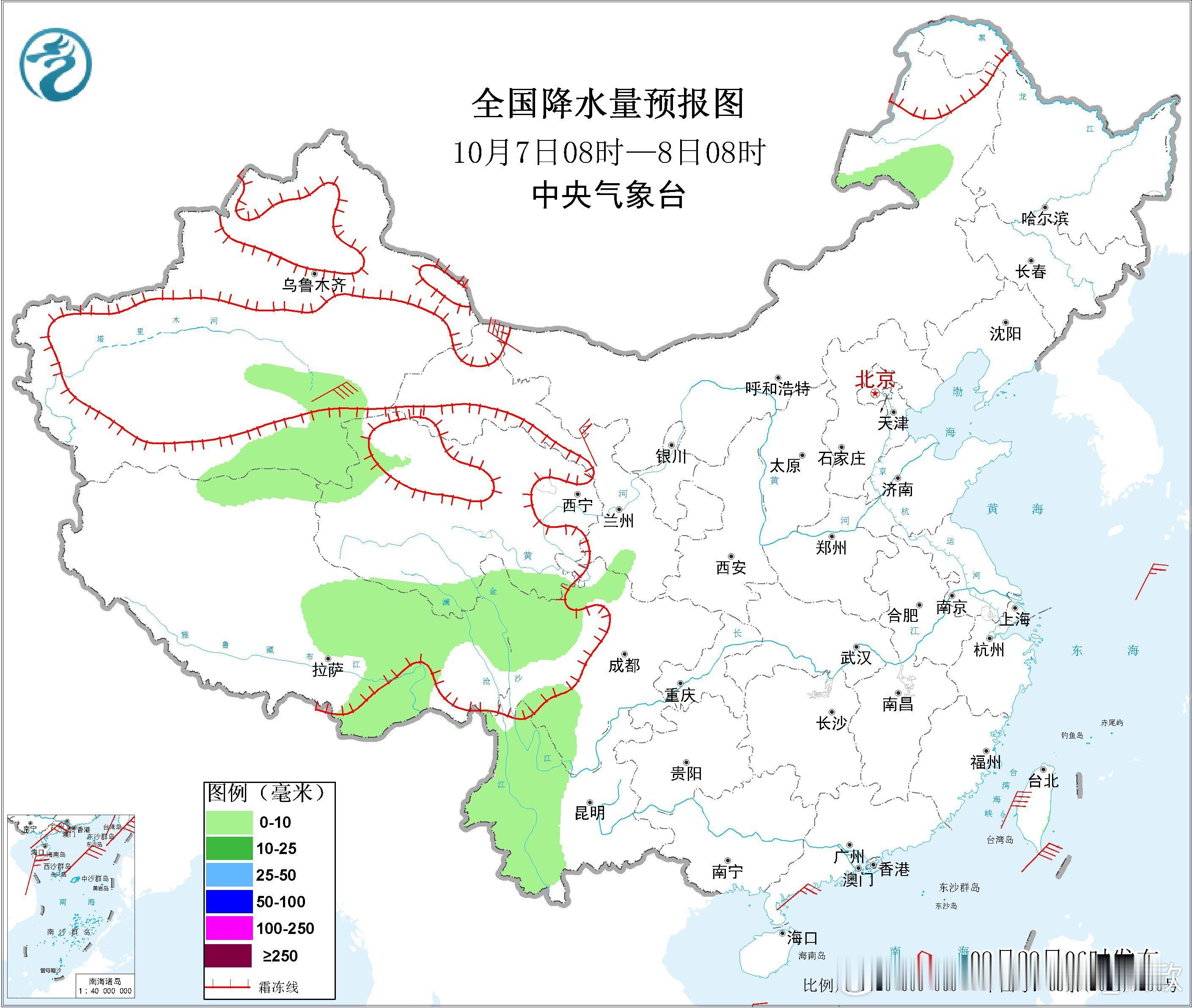 【国庆假期降水展望】目前预报看，10月1日和5日，成为南方天气近期的两个转折点。