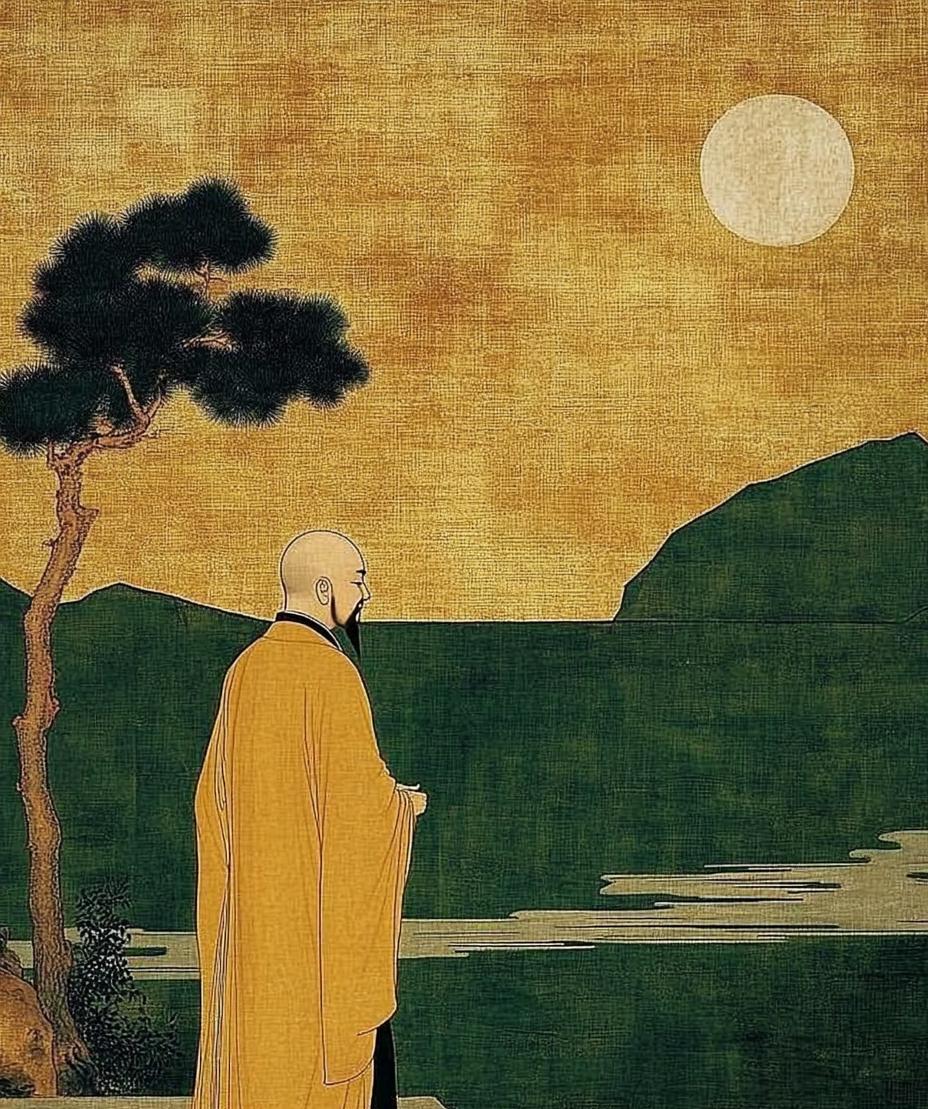 书生问禅师：佛界和众生界相隔有多远？禅师哼了一声：不能说！书生：啊，这么玄乎
