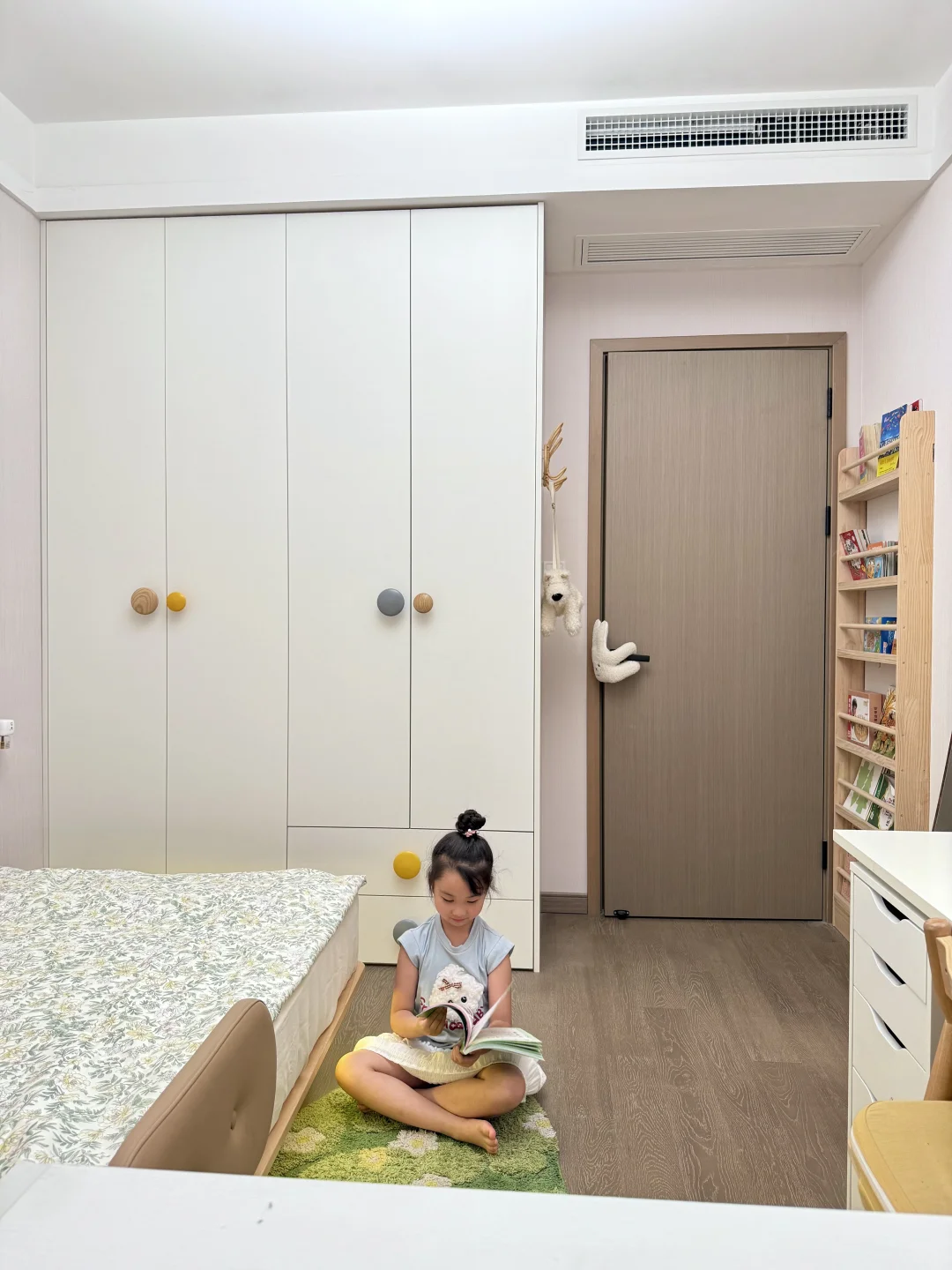 她才幼儿园，就有属于自己的卧室和会客厅🏠