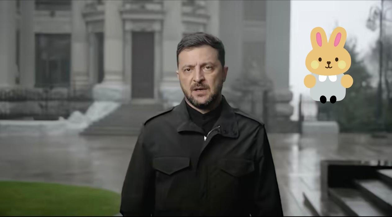 泽连斯基发表了对全国的紧急讲话乌克兰总统泽连斯基发表紧急讲话称：“乌克兰正面