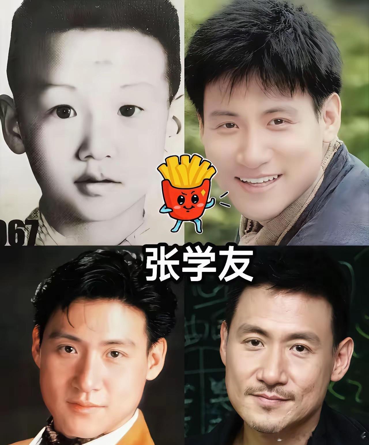 四大天王的童年，少年，中年，老年，谁更耐得住岁月的摧残？