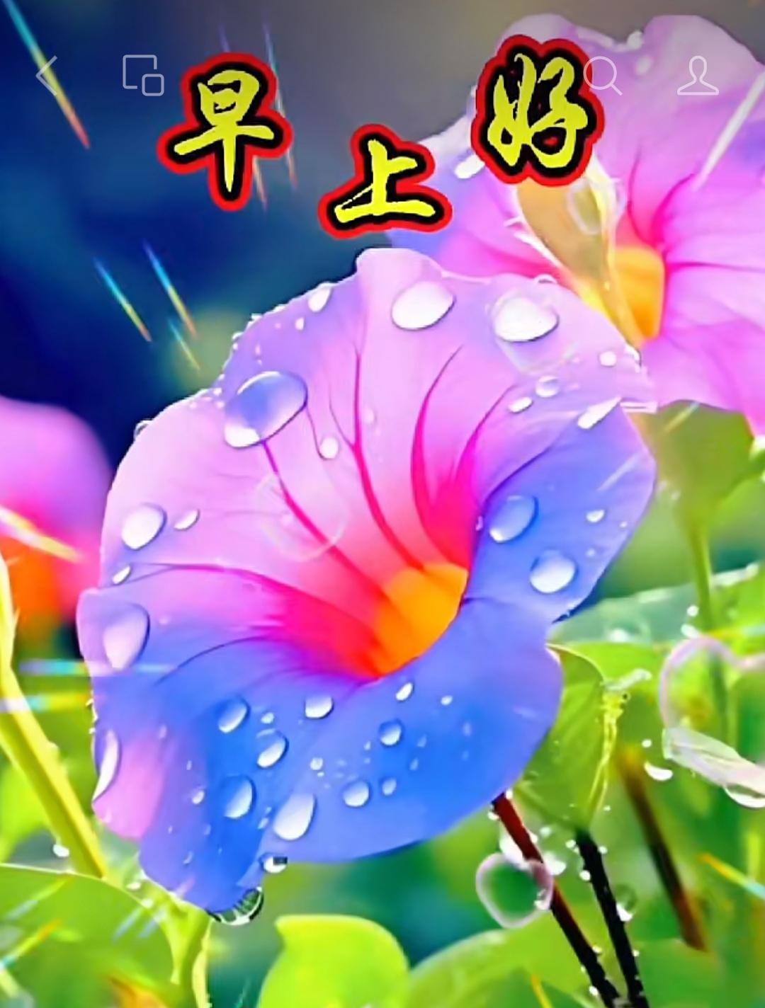 快樂一天是一天，一笑而過是昨天，心情美好是今天，錦上添花是明天，吉祥健康