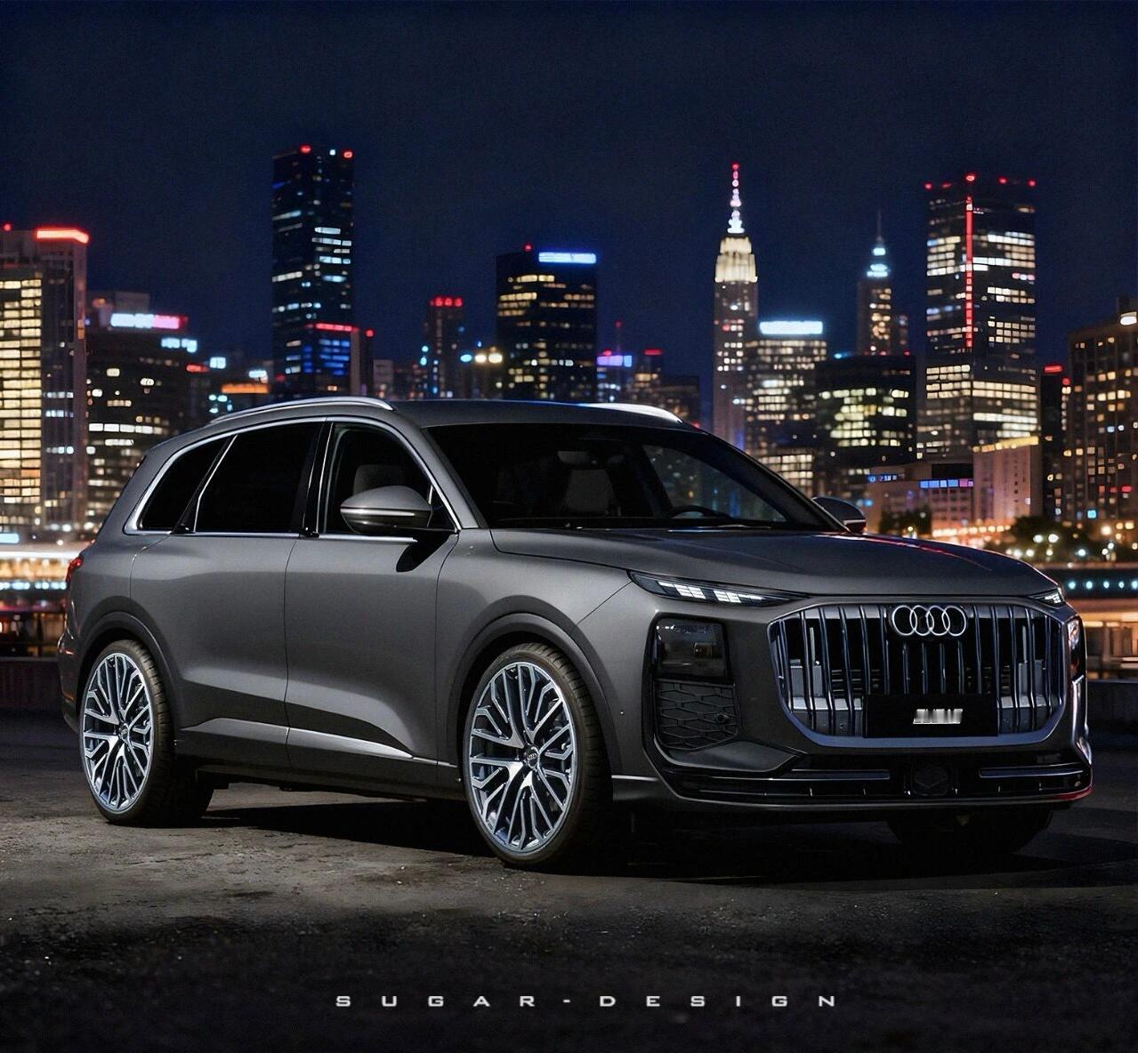糖总设计的奥迪Q9，感觉，还是不够大