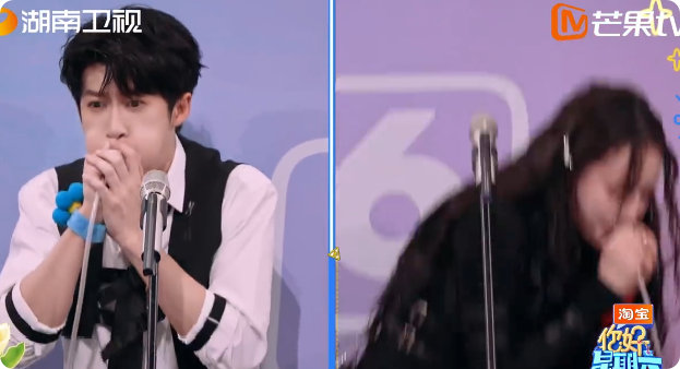 檀健次才是综艺天花板吧！边吹气球边唱歌，间隙弹曲无缝衔接，大哥永远有新花样～