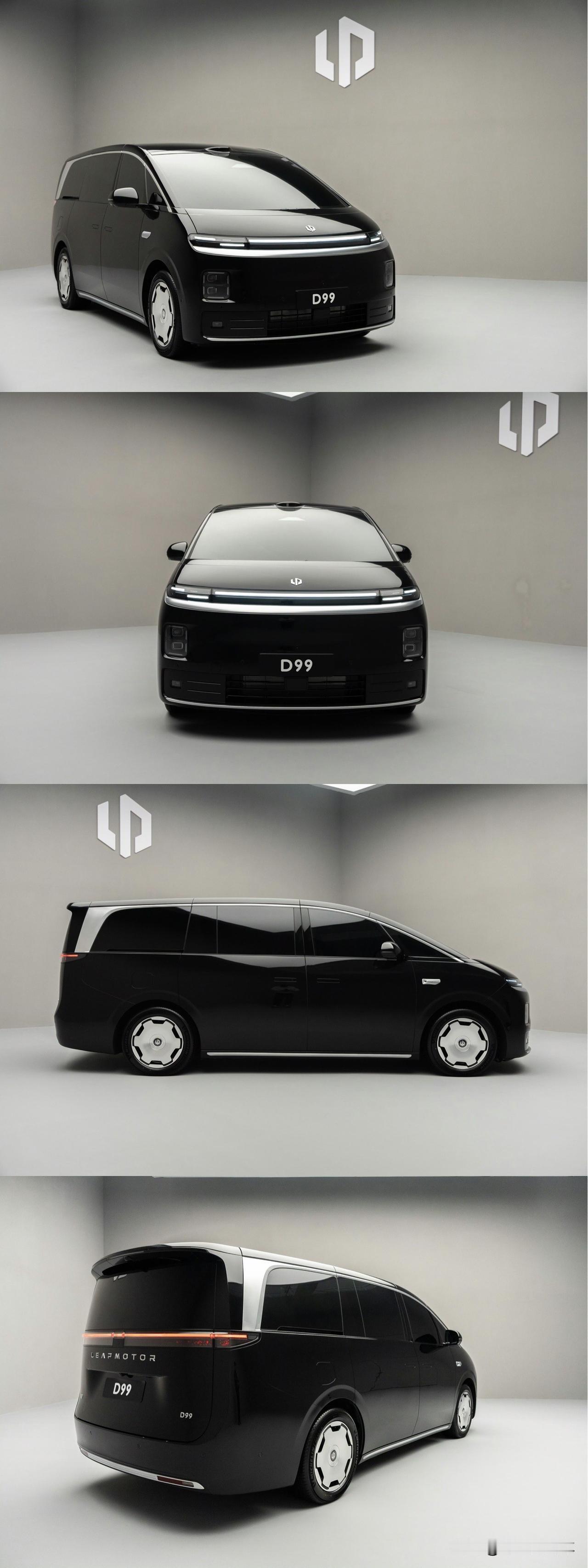 智界V9还在藏着掖着曝光，零跑D99直接来了个王炸！大家更喜欢哪个外观？[灵光一