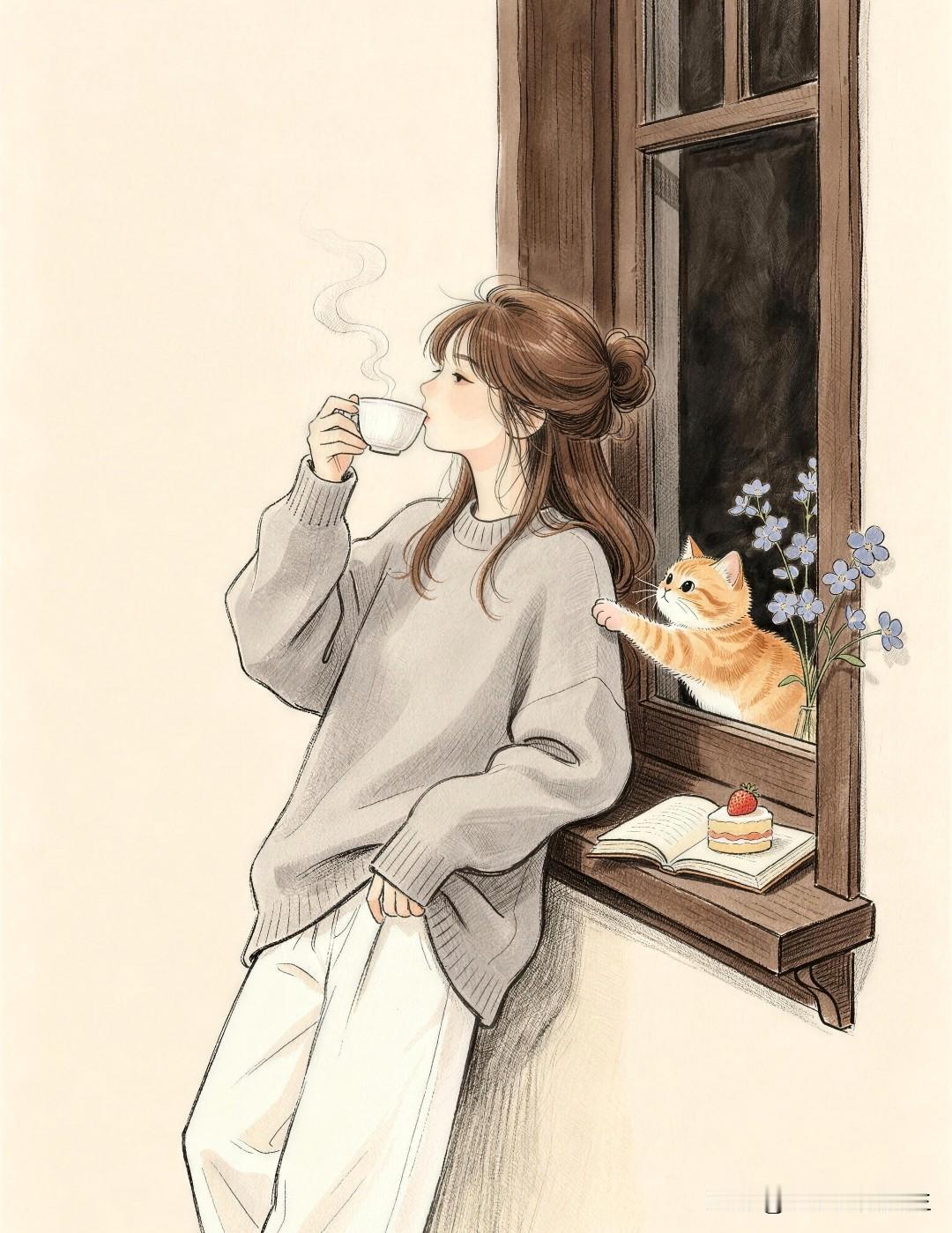 好喜欢这段话：“秋风赴人间，人间藏悲欢。谁人无心事，何人无心酸，只是有人不坦言