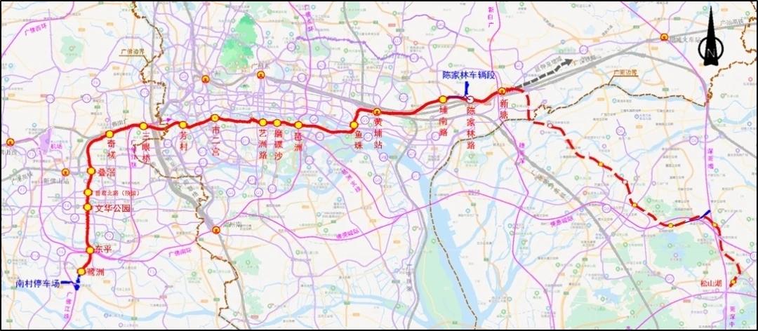 近日，佛穗莞城际铁路佛山鹭洲至广州新塘段工程可行性研究报告获批复，正式进入实施阶