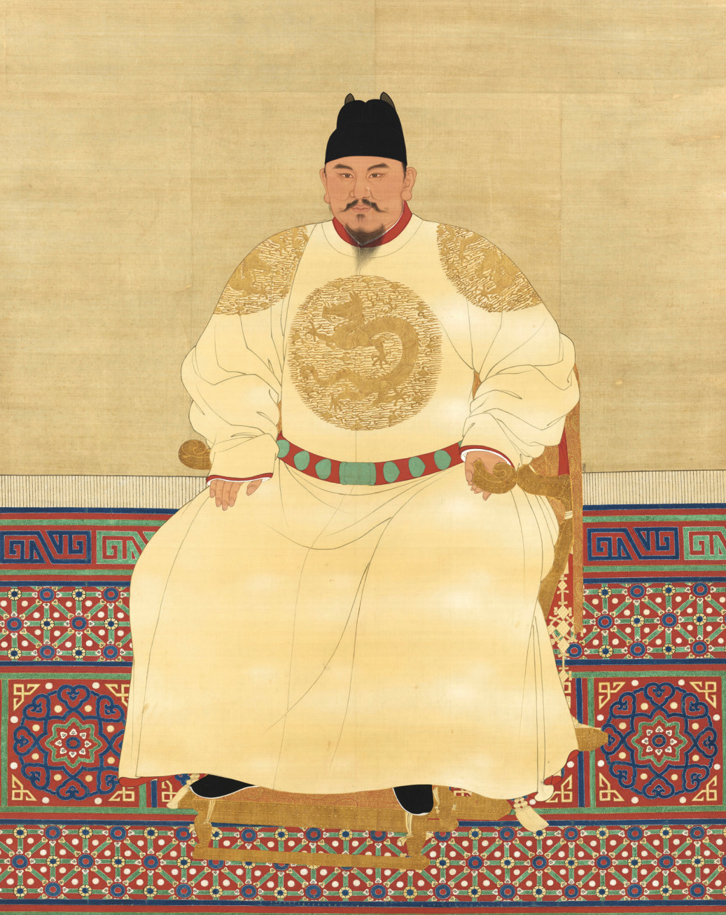 人教版朱元璋9年前已变帅这些朱元璋画像全部收藏在台北故宫博物院。¹明朝有对张氏