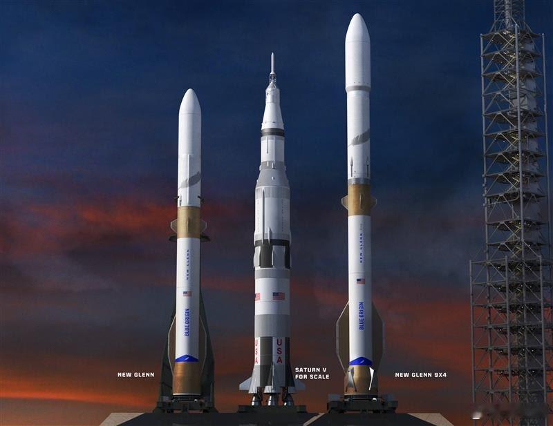 【杰夫·贝索斯的蓝色起源公司宣布对新格伦火箭进行升级推出“超重型”版本】蓝色起