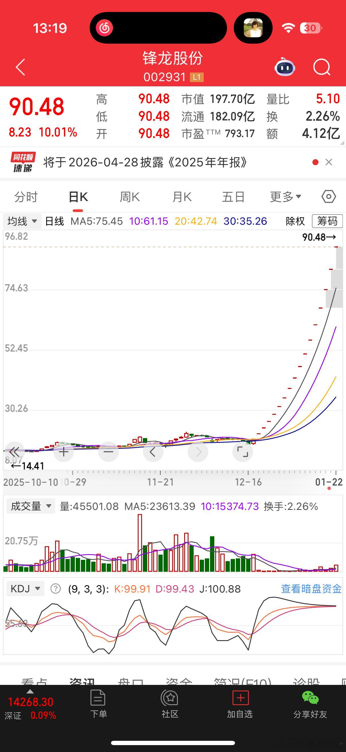 $锋龙股份sz002931$哪家的少爷在里面开始有明显漏单出现，看不懂逻辑