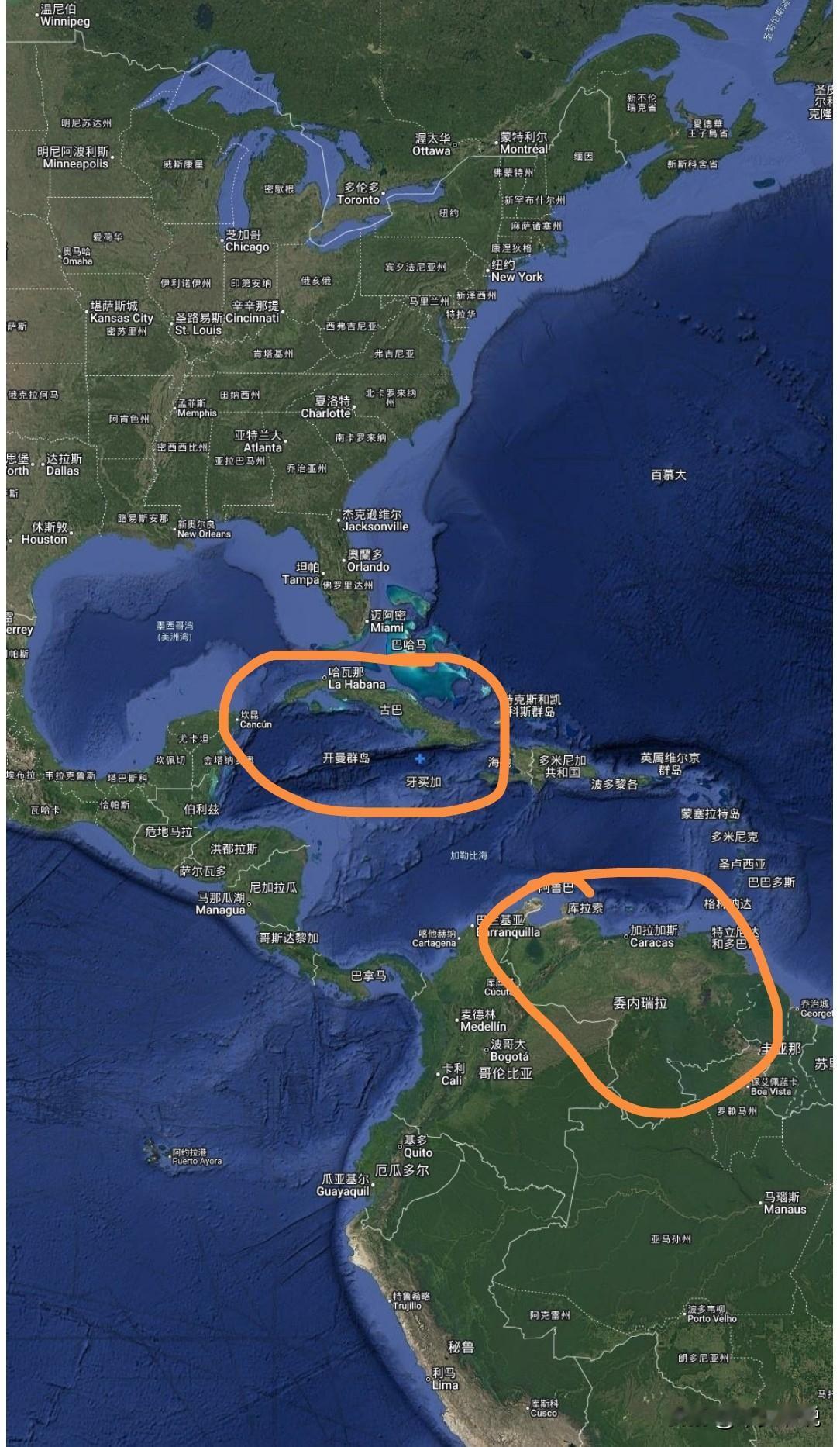 古巴声援委内瑞拉，美国后院全面起火昨天特朗普通过社交平台发布“视委内瑞拉空域全
