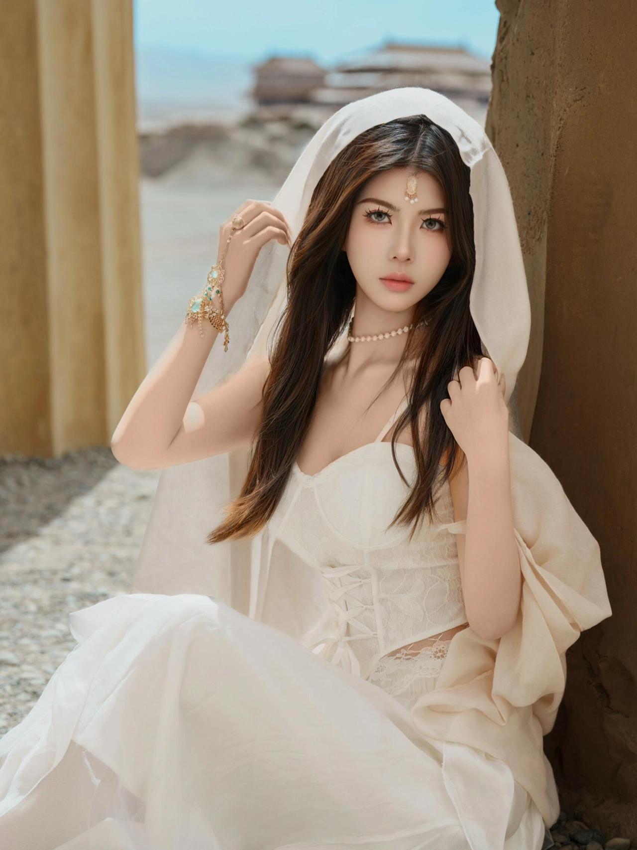 敦煌拍到了人生照片‼️这套衣服真的太出片了