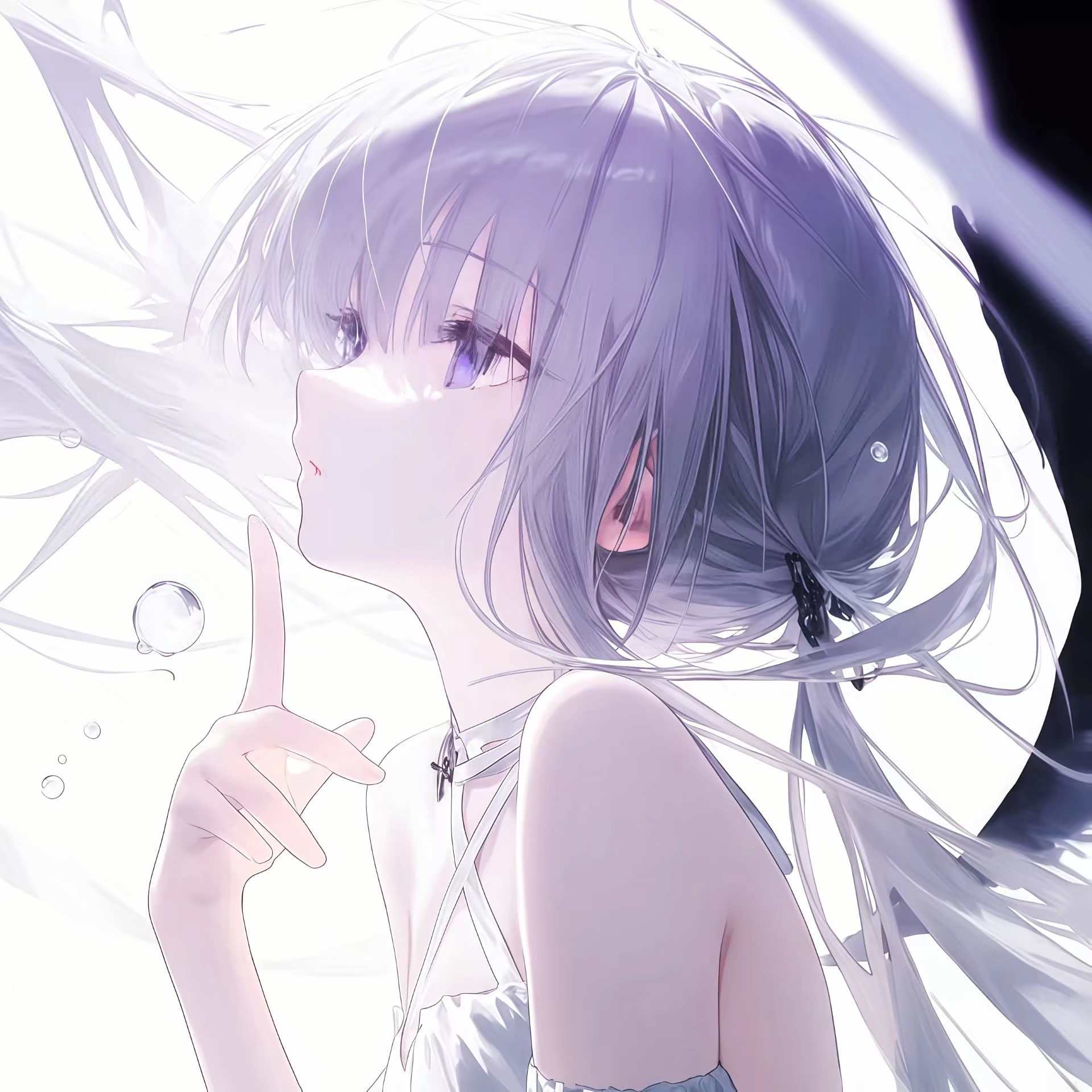 紫色系女头|动漫女头|古早风女头