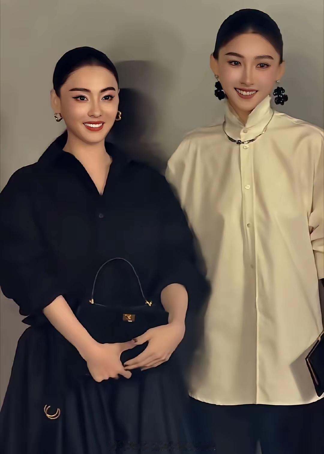 还是张柏芝漂亮耐看，假张柏芝只是在模仿她而已​