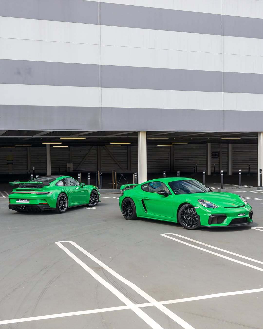 改车吧保时捷718CaymanGT4&0992GT3​​