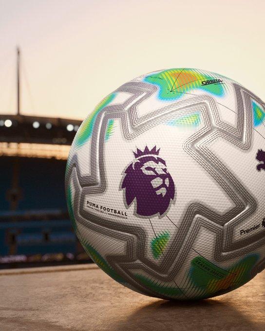 英超官推：👋隆重推出彪马Orbita刺激版足球！它专为最后冲刺阶段而生——重大