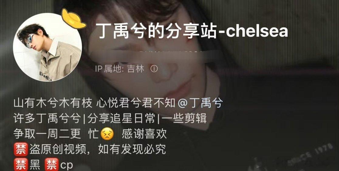 丁禹兮的一个站姐发文，宣布自己要永久停更了，还劝丁丝要理智追星。是因为近期和王一