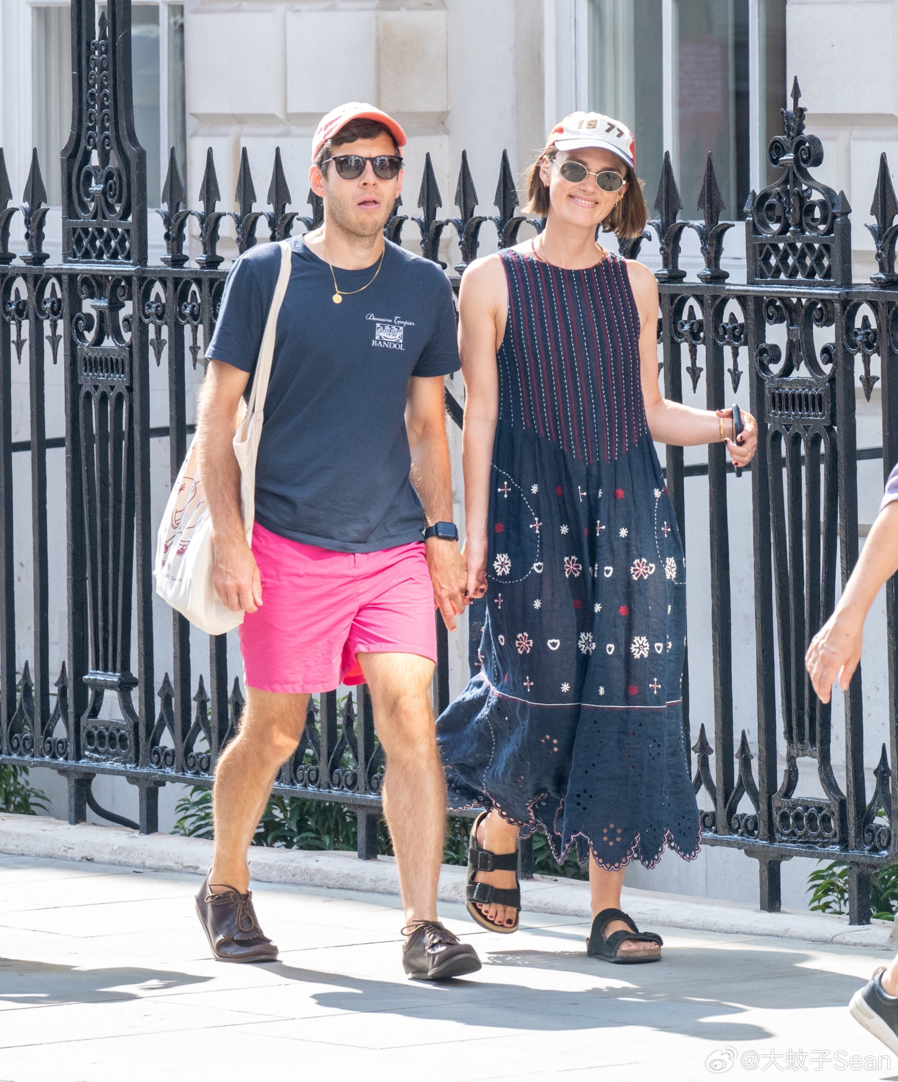 keiraknightley凯拉奈特莉和老公JamesRighton詹姆斯莱