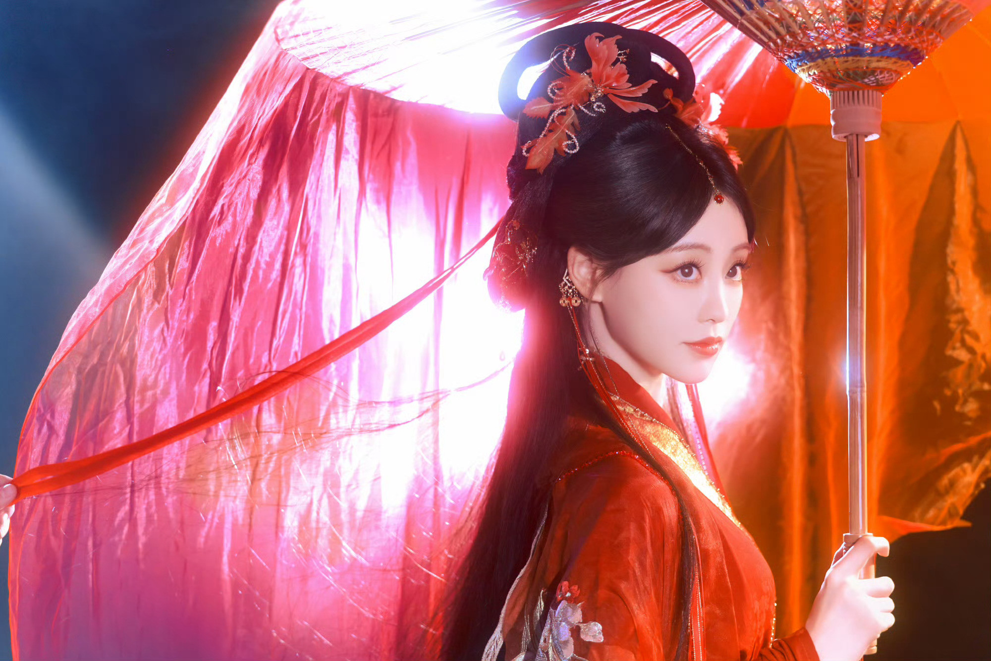 祝绪丹仙女下凡，有这么美的仙子守护，今晚的梦肯定很甜！​​​