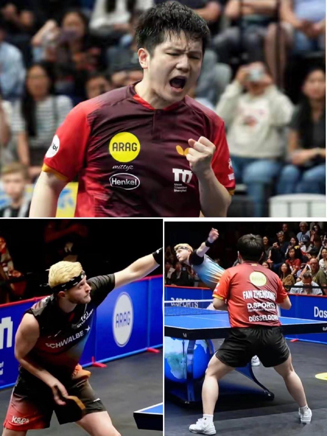 樊振东德甲复仇今晚双重复仇✅樊振东连斩鲁伊斯、杜达樊振东德甲谁懂啊！今晚德甲看得太解气了👏一年前德
