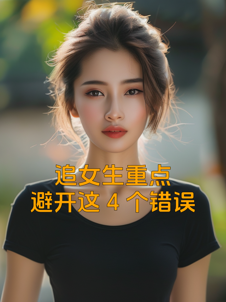 追女生重点：避开这4个错误