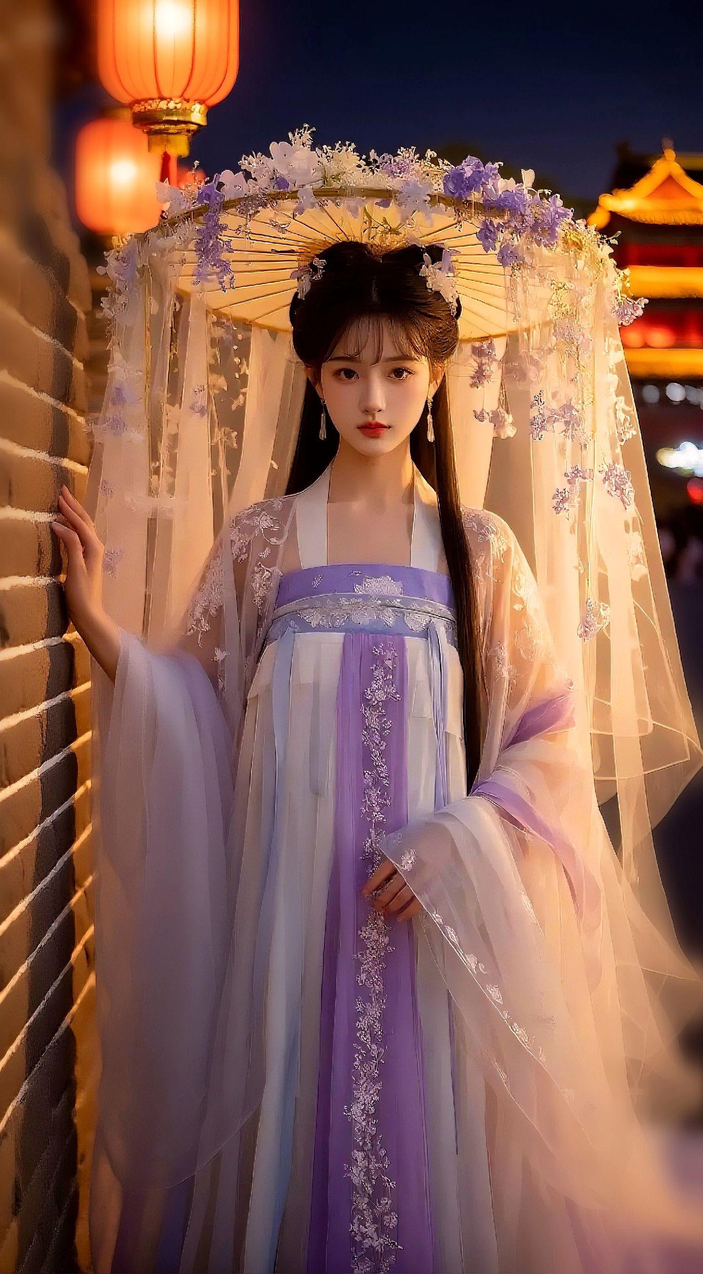 《仙纱汉服小姐姐.花倾城2》 “花倾城”名字听着就很美， 改名字了，以...