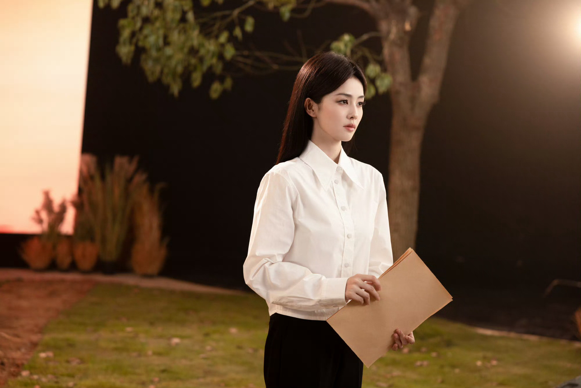 白鹿白衬衫根正苗红根正苗红的女演员白鹿，演什么是什么的好演员🤩​​​