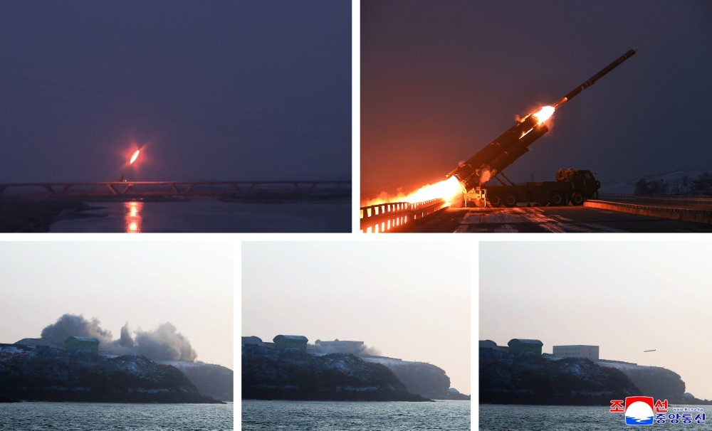 朝鲜试射远程战略巡航导弹——朝中社报道，12月28号，朝鲜在黄海进行了远程战略巡