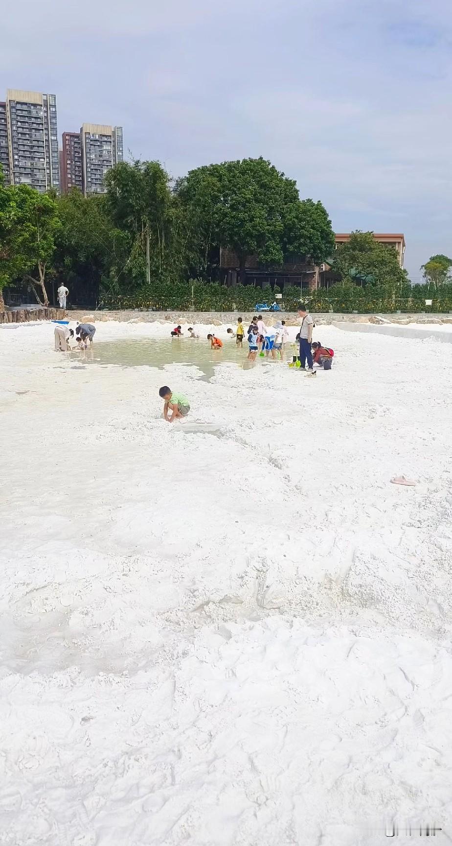 还去蕉门岛白沙滩吗?白沙池已经变小水滩了。还好刚开的时候去玩过了,还是希望维护可