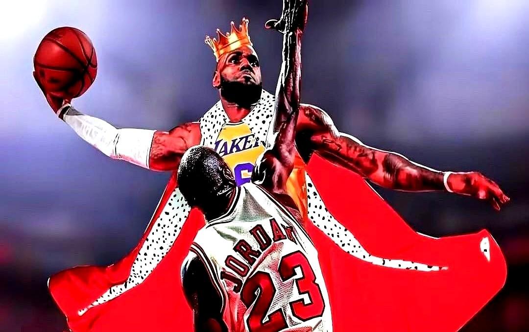 乔丹和詹姆斯，根本不是一个维度的比较。詹姆斯太强了，强得像一部编年史。4万多