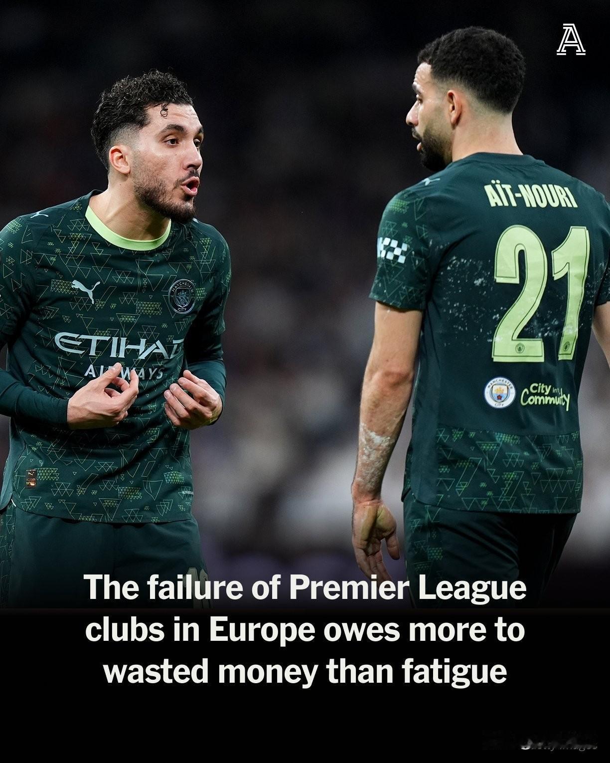 欧冠淘汰赛首轮战罢，英超6队从集体晋级16强的高光，到6队难求一胜的尴尬，令人唏