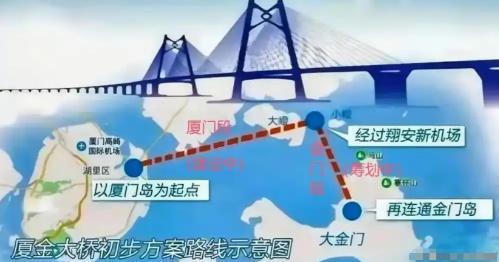快报！快报！大陆正式宣布了不管台湾当局同不同意、支不支持，厦金大桥工程照常开工