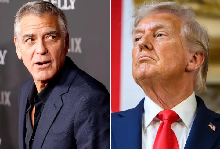 克鲁尼入籍法国，特朗普连带痛斥法国在好莱坞明星、64岁的奥斯卡得主乔治·克鲁