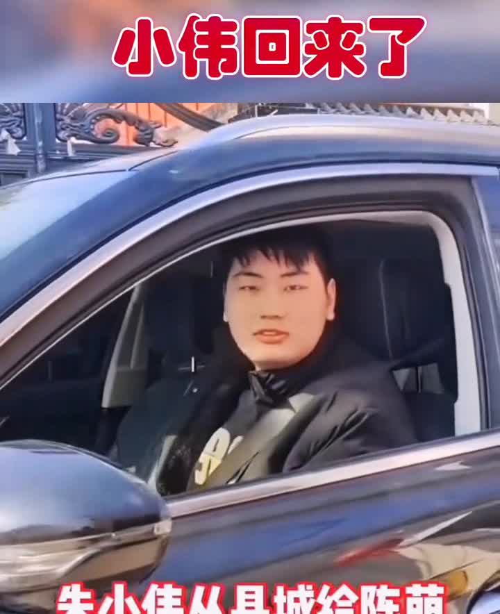 小伟回来了。朱小伟从县城给陈萌买东西回来了。高大帅气的朱小伟见人也大方开朗了