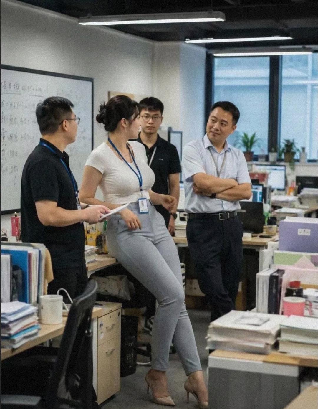 大家能看出谁是领导吗？