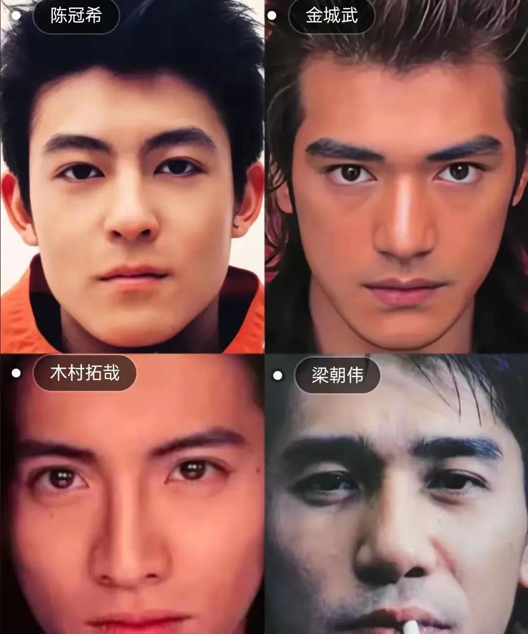 亚洲顶级帅哥的长相剑眉星目，眉略压弯眼果然，男人若是帅起来就没有女人什么事了