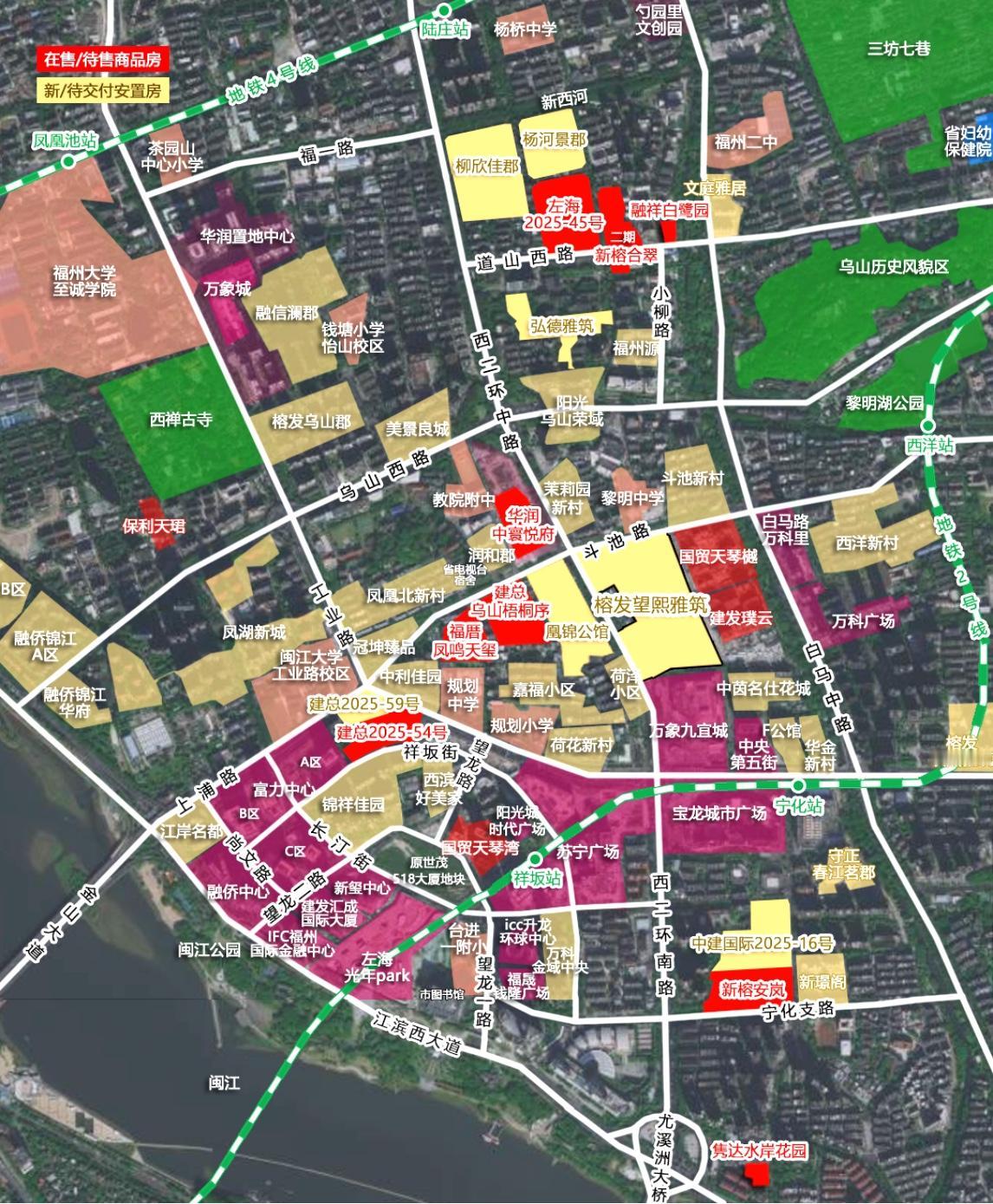 福州西二环仍有超8500套回迁安置房待入市统计数据显示，除了近期交付的榕发望